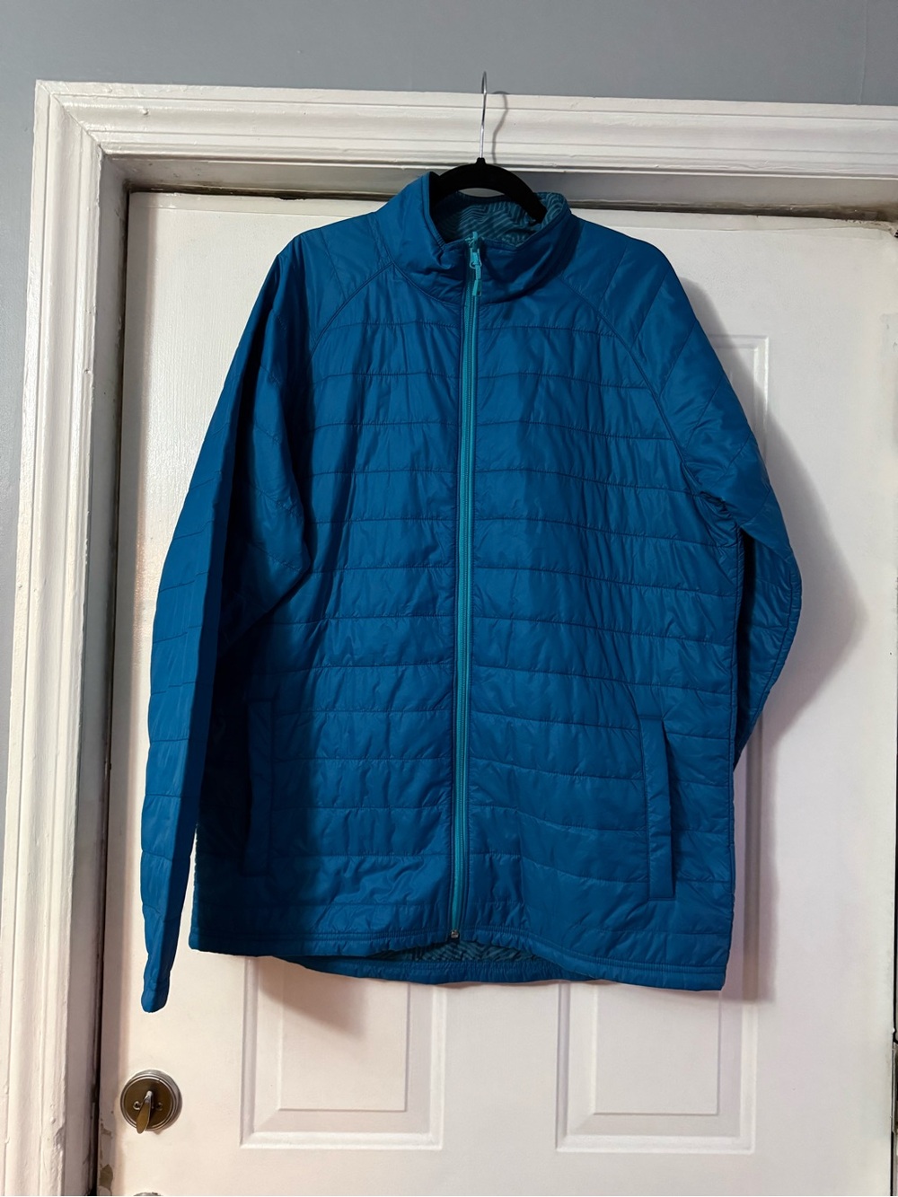 Under Armour ColdGear Infrared Quilted Full Zip Jacket Blue Women’s 2XL - Picture 2 of 13